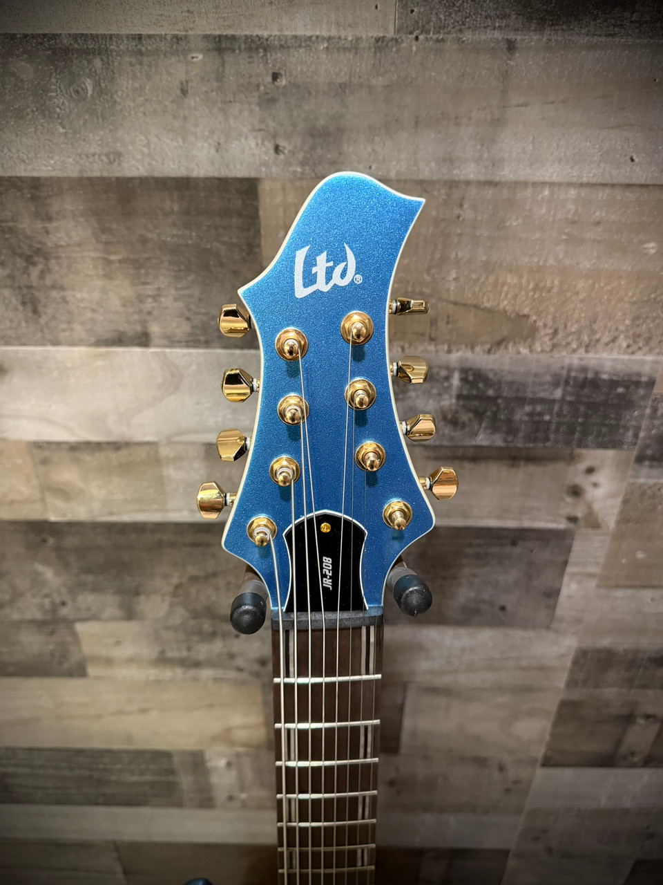ESP LTD Javier Reyes JR-208 8 String Guitar - Pelham Blue (LJR208PB) | Musician Madness