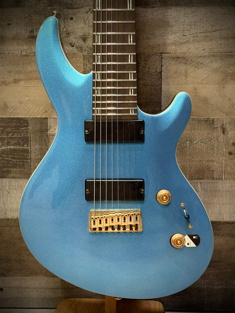 ESP LTD Javier Reyes JR-208 8-String Electric Guitar - Pelham Blue - Open Box (LJR208PB) | Musician Madness