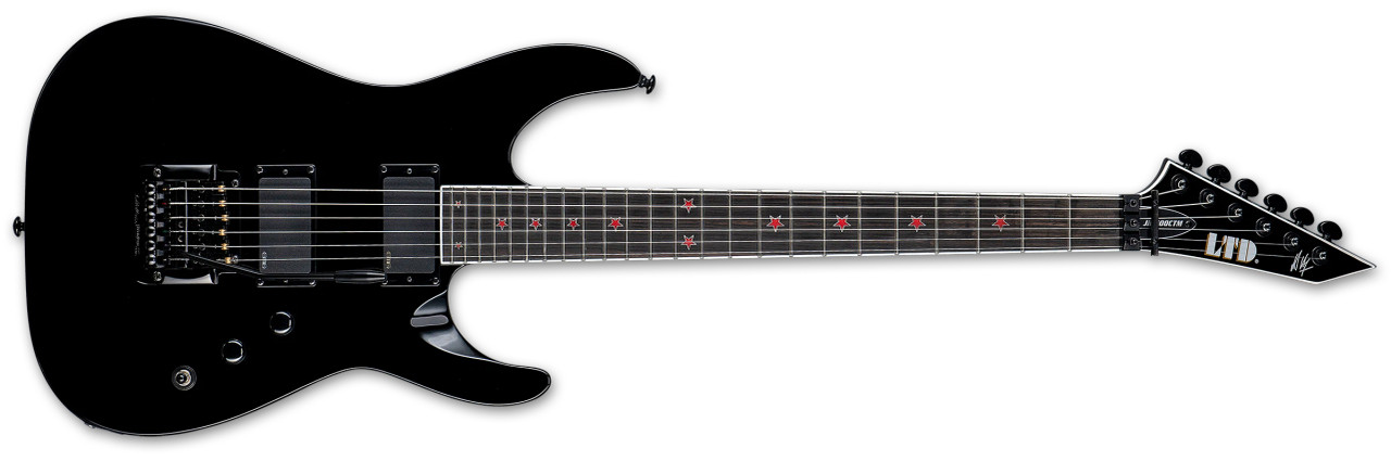 LTD Jeff Hanneman JH-600 CTM - Black (LJH600CTMBLK) | Musician Madness