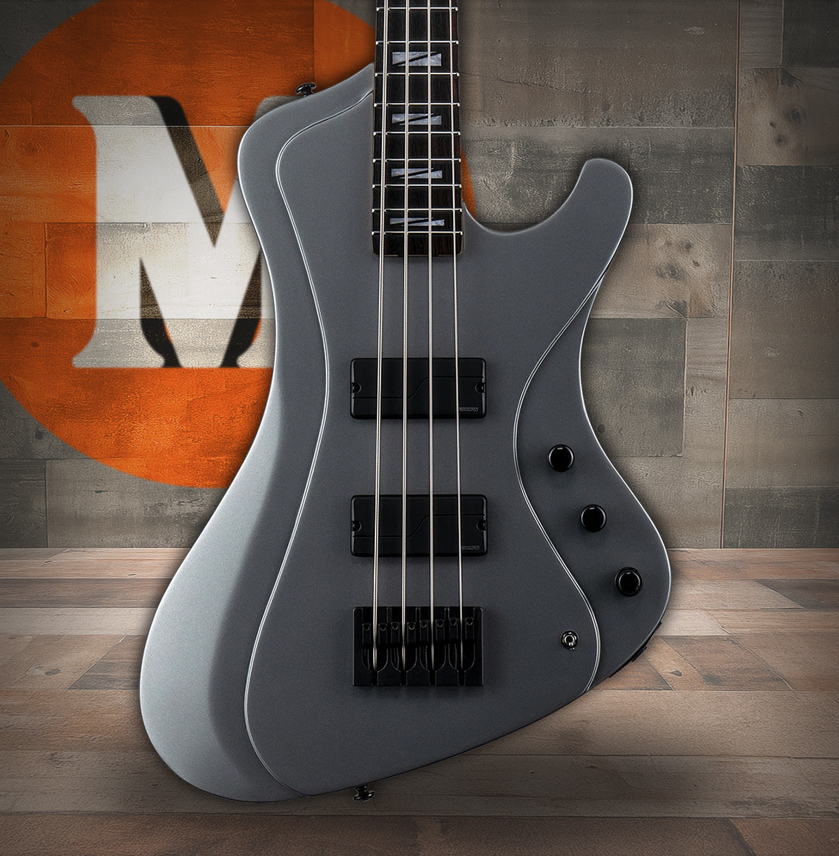 ESP LTD John Campbell JC-4 - Dark Grey Metallic Satin (LJC4DGMS) | Musician Madness