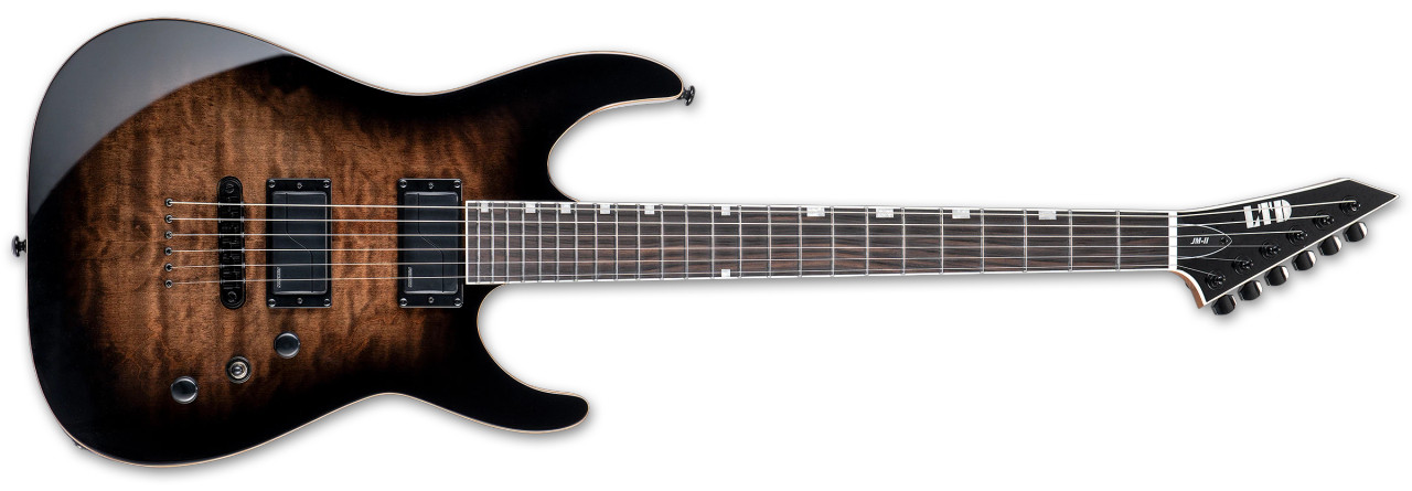 ESP LTD Josh Middleton JM-II - Black Shadow Burst (LJMIIQMBLKSHB) | Musician Madness