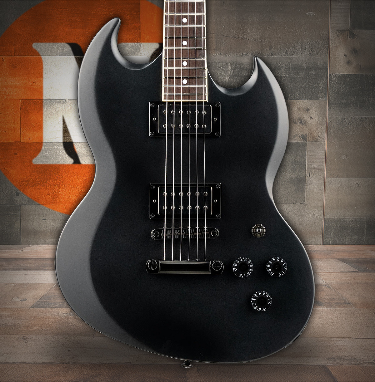 ESP LTD Volsung-200 - Black Satin (LVOLSUNG200BLKS)