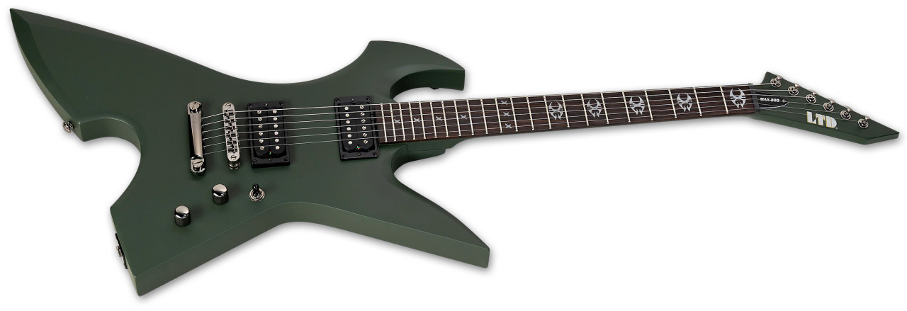 ESP LTD MAX-200 RPR - Military Green Satin (LMAX200RPRMGS) | Musician Madness