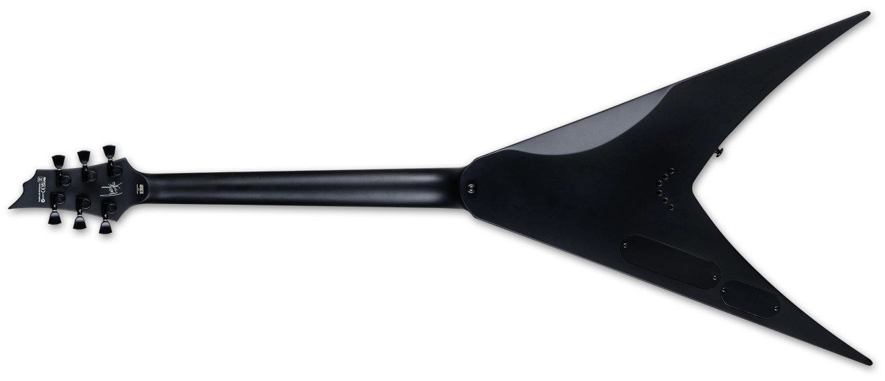 ESP LTD HEX-6 - Black Satin (LHEX6BLKS)