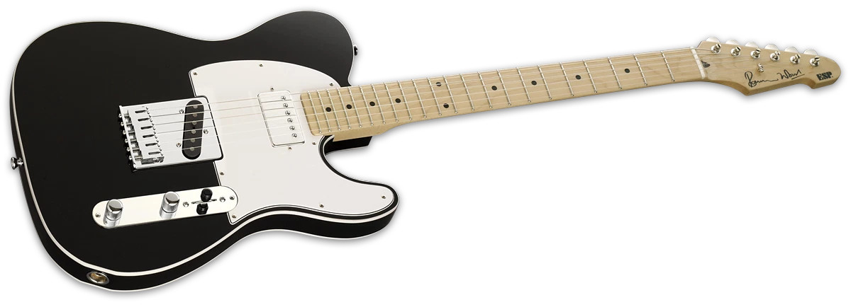 ESP Ron Wood Black (ERONBLK)