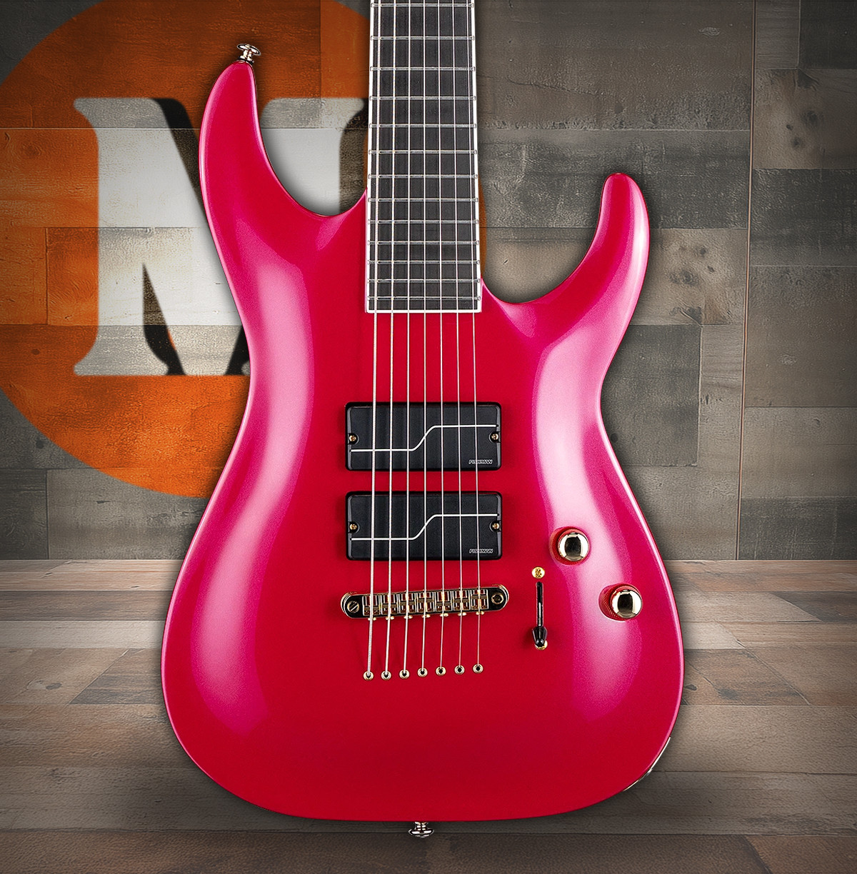 ESP LTD SC-607 Baritone - Magenta Metallic (LSC607BMG) | Musician Madness