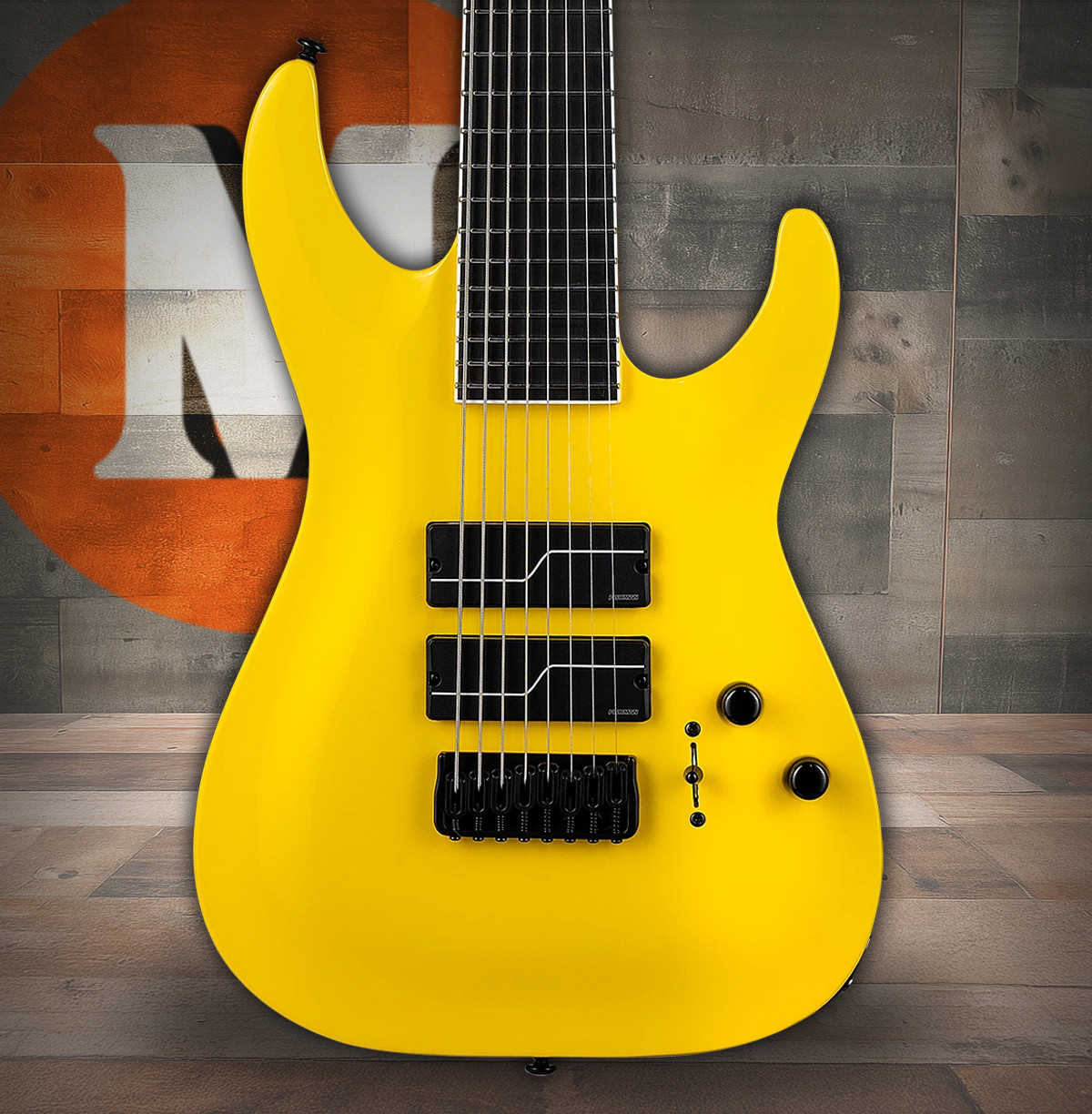 ESP LTD SC-608 Baritone - Yellow (LSC608BYELF1)
