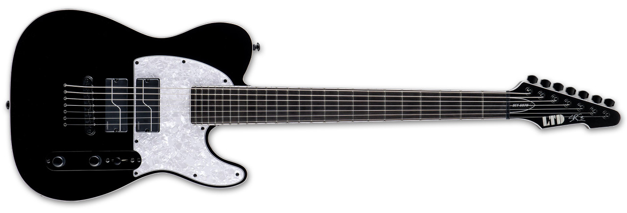 ESP LTD SCT-607B Baritone - Black (LSCT607BBLKF1) | Musician Madness