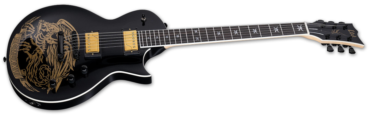 ESP LTD Will Adler Warbird Black & Gold (LWAWARBIRDBLKG) | Musician Madness