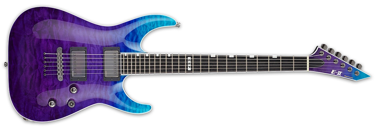ESP E-II Horizon NT-II - Blue Purple Gradation (EIIHORNTIIBPG)