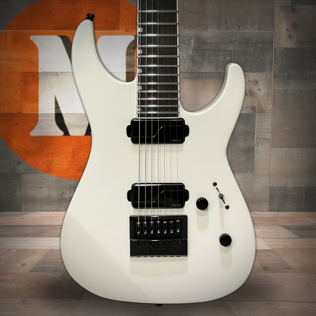 ESP E-II M-II 7B ET - Pearl White (EIIMII7BETPW) | Musician Madness