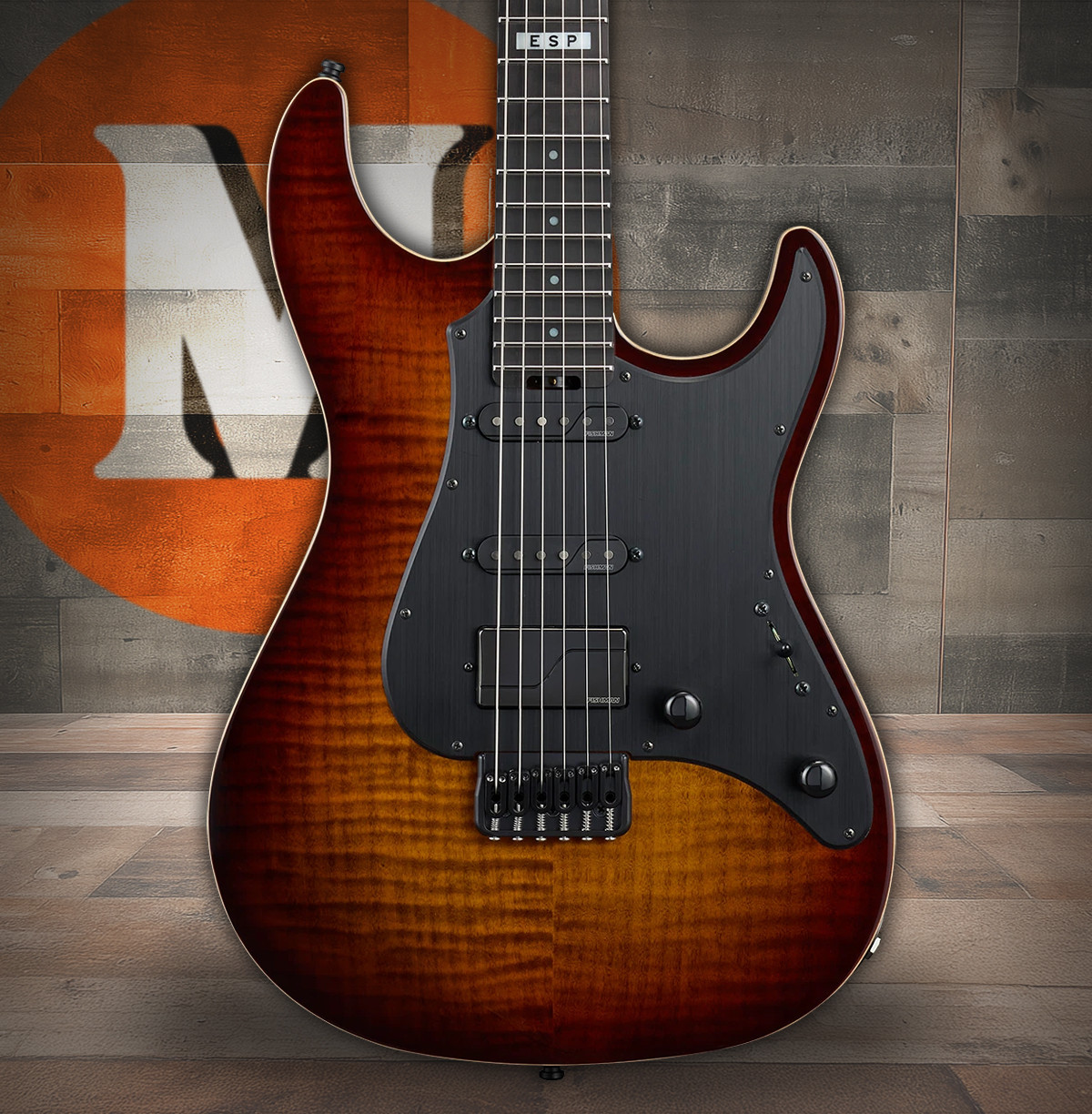 ESP EII SN-3 HT FM Tiger Eye SB (EIISN3HTFMTESB)