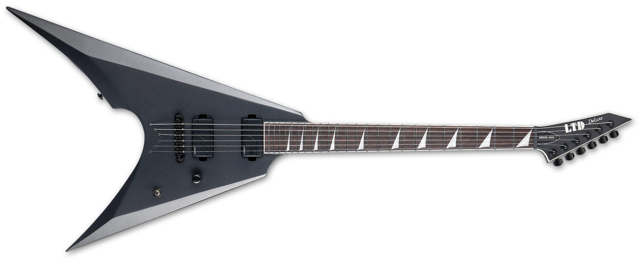 ESP LTD Arrow-1000NT - Charcoal Metallic Satin (LARROW1000NTCHMS) | Musician Madness