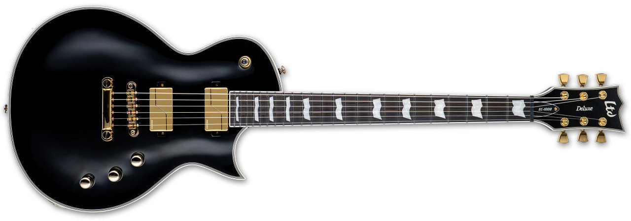 ESP LTD EC-1000 - Black Fluence (LEC1000BLKF) | Musician Madness
