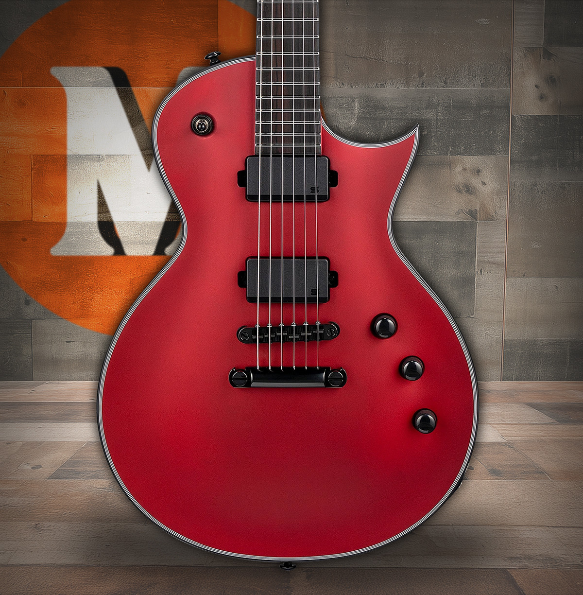 ESP LTD EC-1000 - Candy Apple Red Satin (LEC1000CARS) | Musician Madness