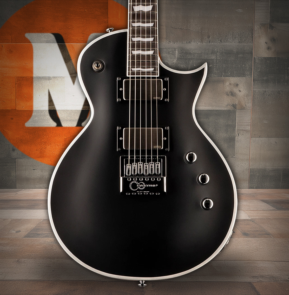 LTD EC-1000 ET Bold Binding Black Satin (LEC1000ETBBBLKS