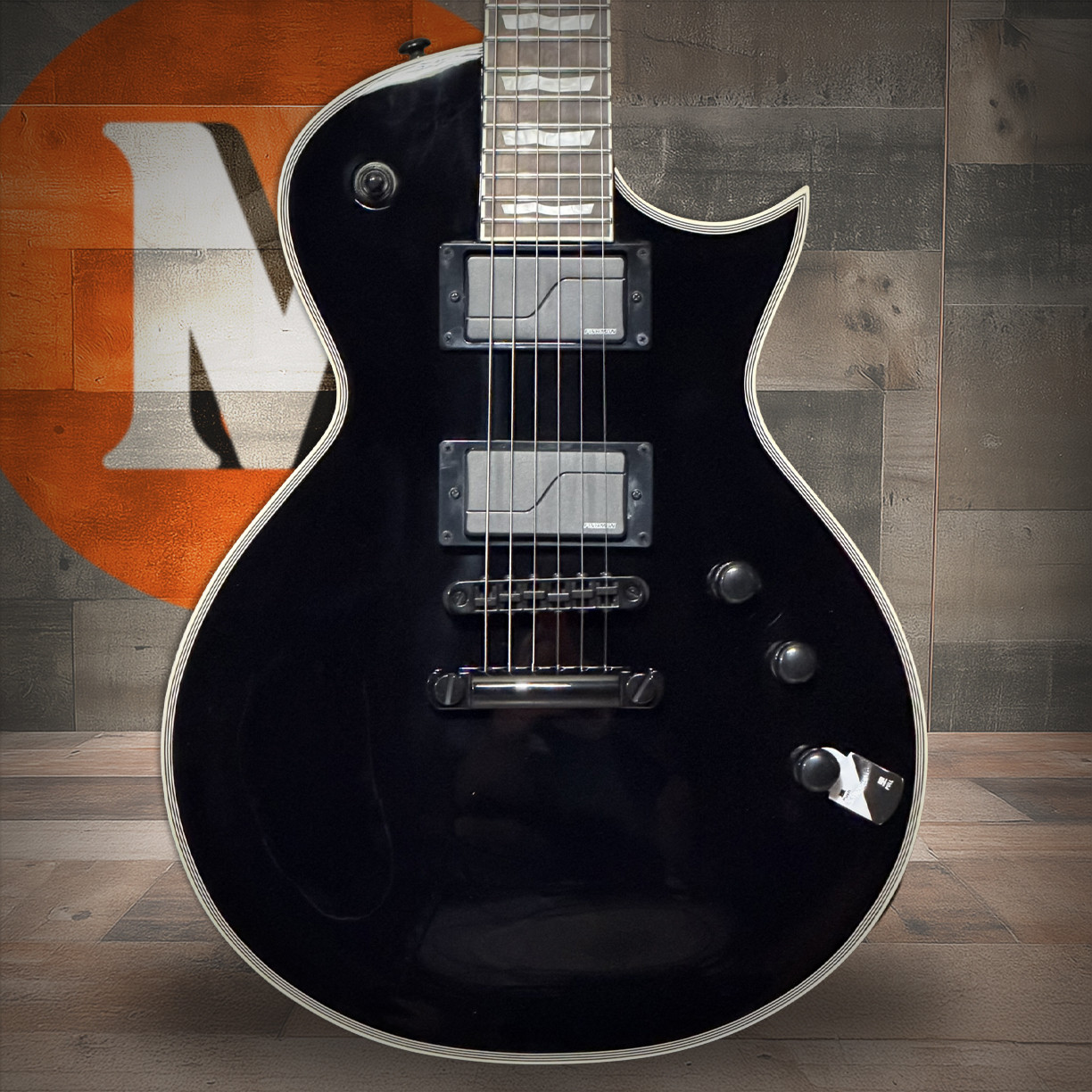 ESP LTD EC-1000S Electric Guitar - Black Fluence (LEC1000SBLKF)