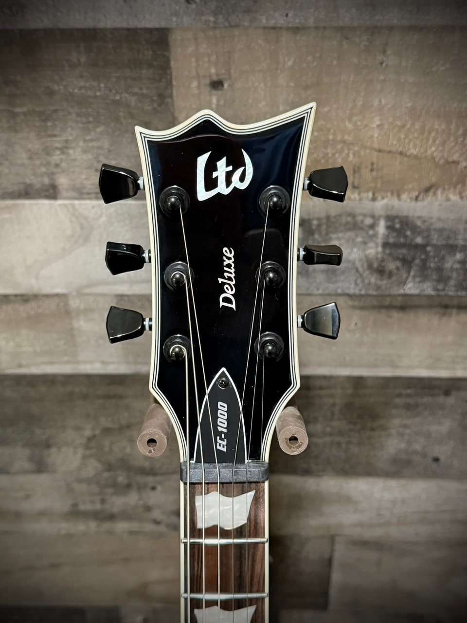 ESP LTD EC-1000S Electric Guitar - Black Fluence - Open Box (LEC1000SBLKF) | Musician Madness