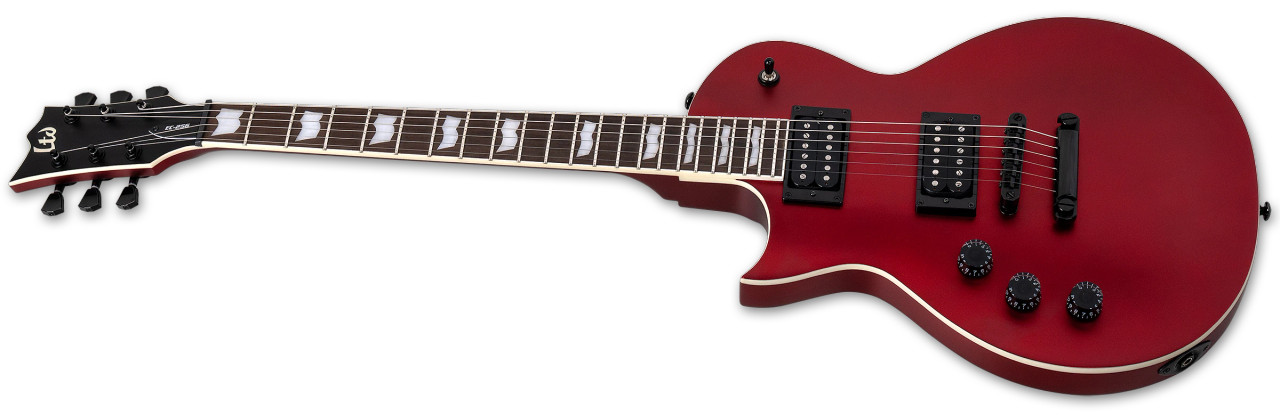 ESP LTD EC-256 - Candy Apple Red Satin LH (LEC256CARSLH) | Musician Madness