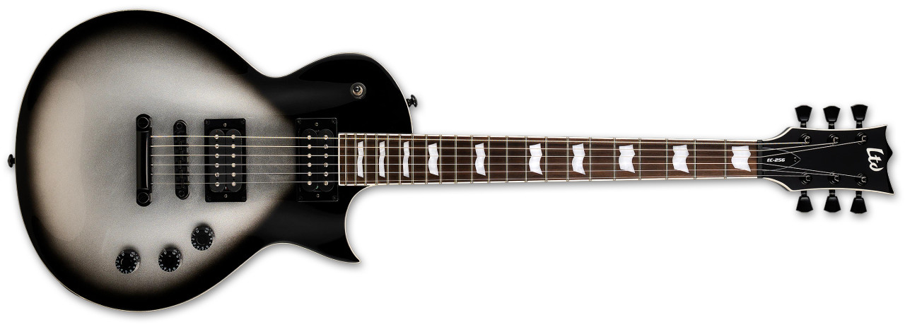 ESP LTD EC-256 - Silver Sunburst Teardrop (LEC256SSB) | Musician Madness