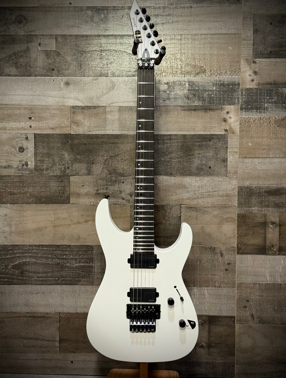 LTD M-1000 Electric Guitar - Snow White (LM1000SW) | Musician Madness