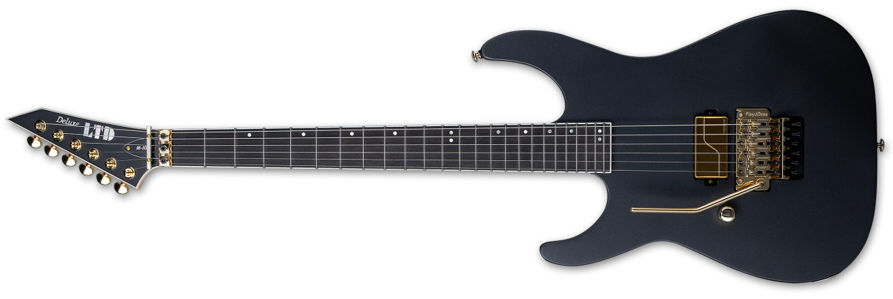ESP LTD M-1001 - Charcoal Metallic Satin LH (LM1001CHMSLH) | Musician Madness