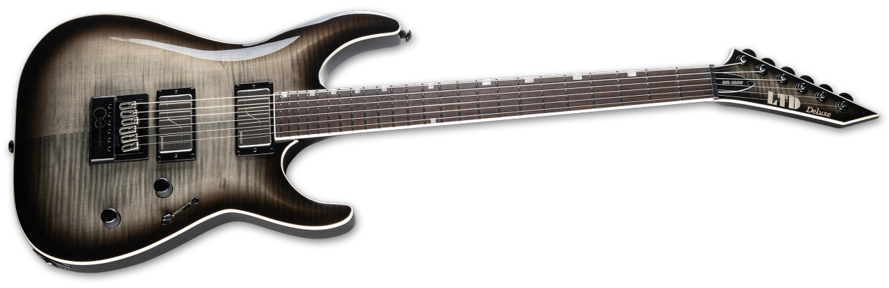 ESP LTD MH-1000 Evertune FM - Charcoal Burst (LMH1000ETFMCHB)