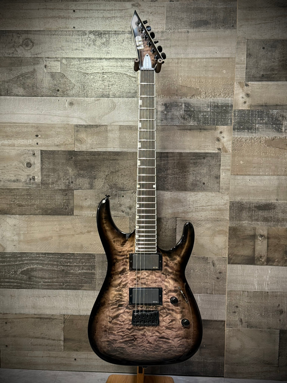 LTD MH-400HT/QM - See Thru Black Sunburst (LMH400HTQMSTBLKSB) | Musician Madness