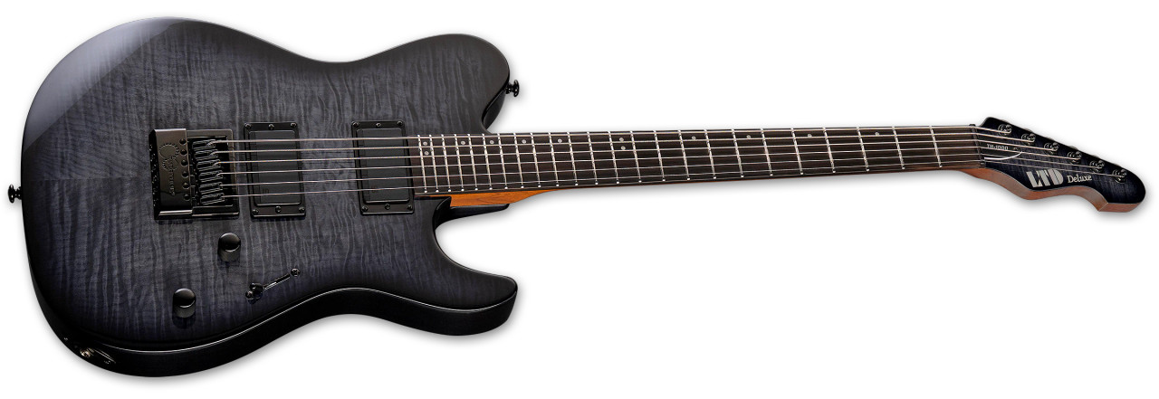 ESP LTD TH-1000 Evertune FM See Thru Black SB (LTH1000ETFMSTBLKSB)