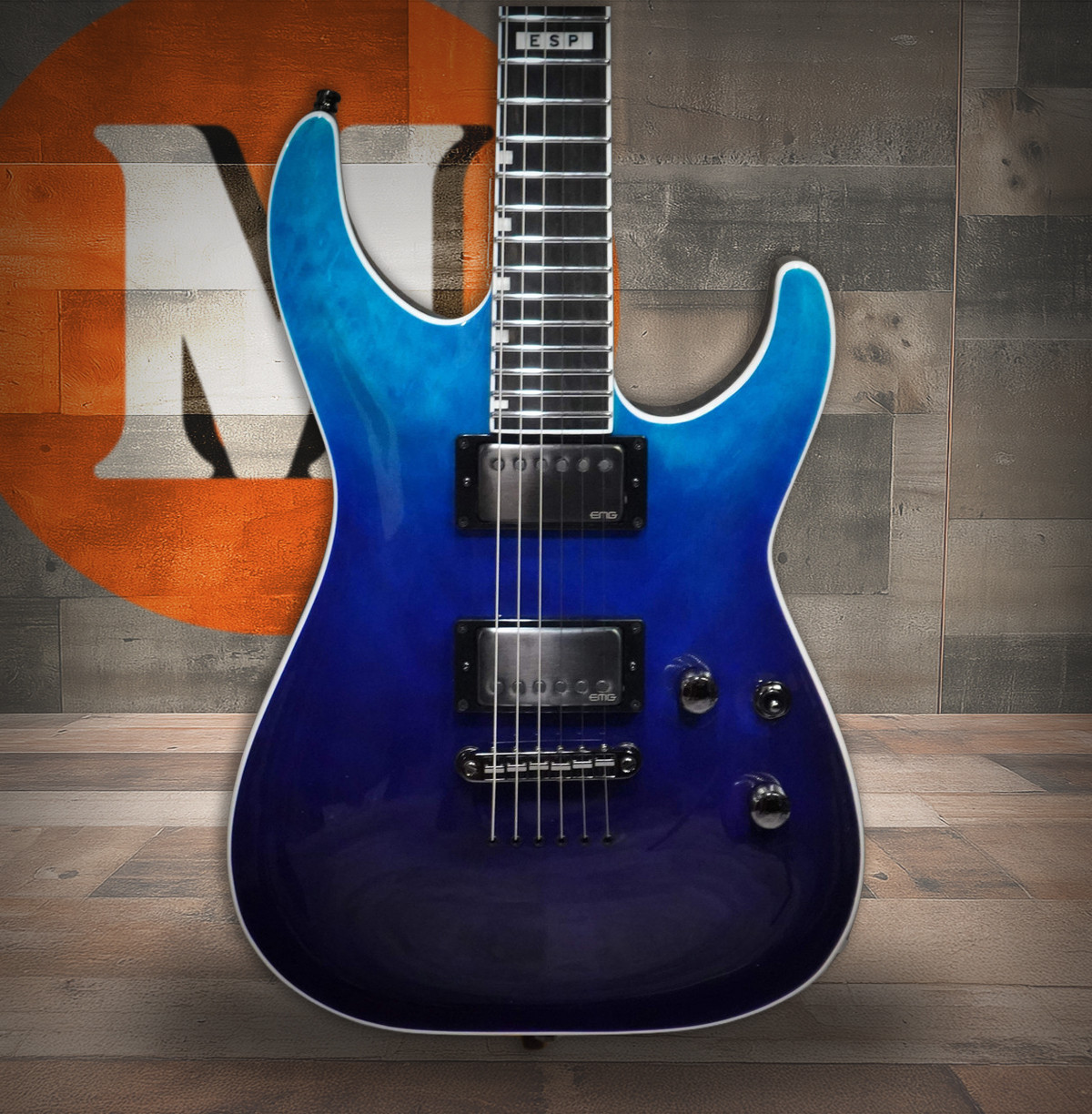 ESP E-II Horizon NT-II Blue Purple Fade (E-II HOR/NT-II/BPG)