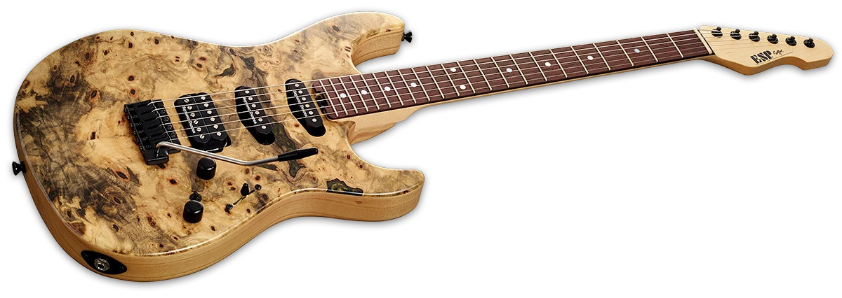 ESP SNAPPER-CTM Buckeye Burl - Natural (ESNAPCTMRBUCKBNTL)