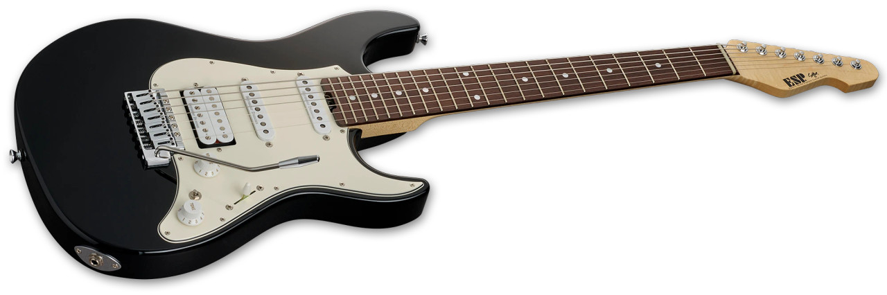 ESP SNAPPER-7 - Black (ESNAP7ALRBLK) | Musician Madness