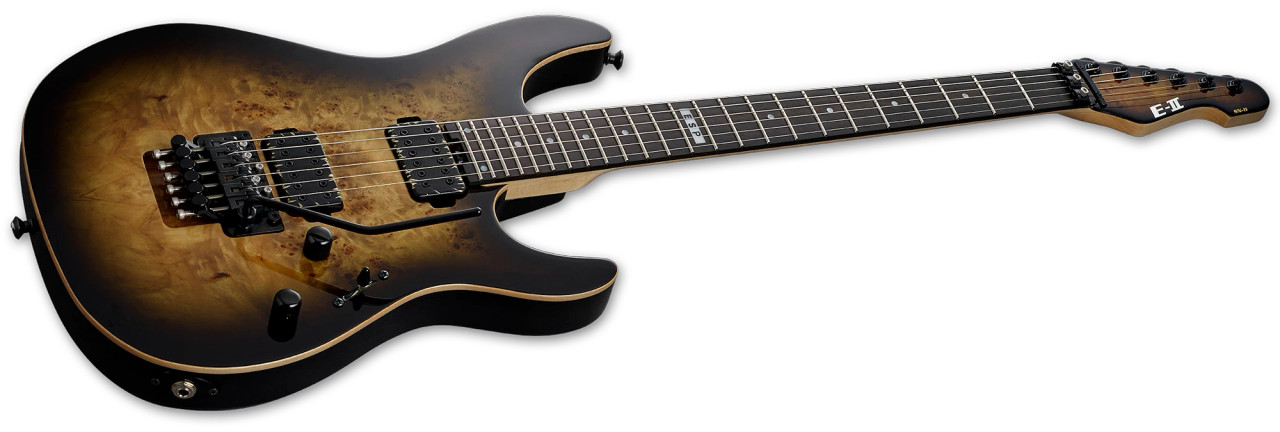 ESP E-II SN-II - Nebula Black Burst (EIISN2BMNBLKB) | Musician Madness