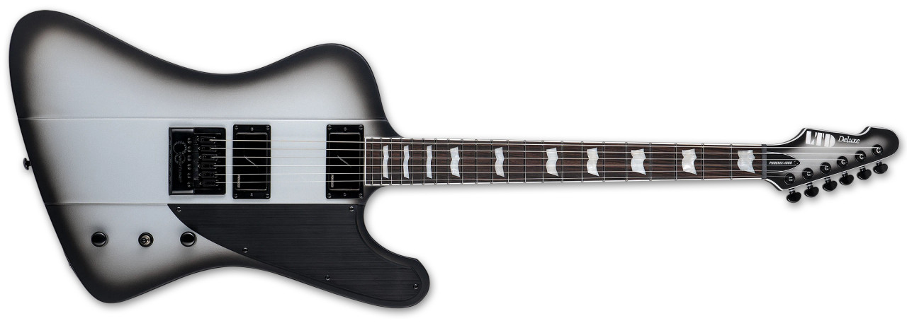 LTD PHOENIX-1000 EVERTUNE - Silver Sunburst Satin (LPHOENIX1000ETSSBS)