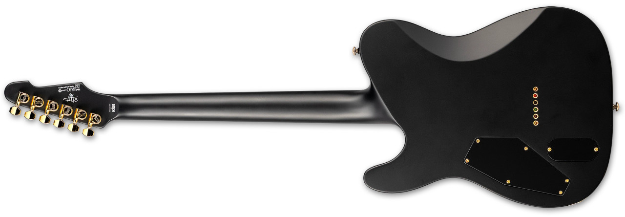 LTD Alan Ashby AA-1 - Black Satin (LAA1BLKS) | Musician Madness