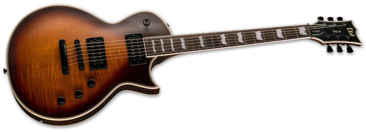 LTD EC-1000T CTM  - Tobacco Sunburst Satin (LEC1000TCTMFMTSBS)
