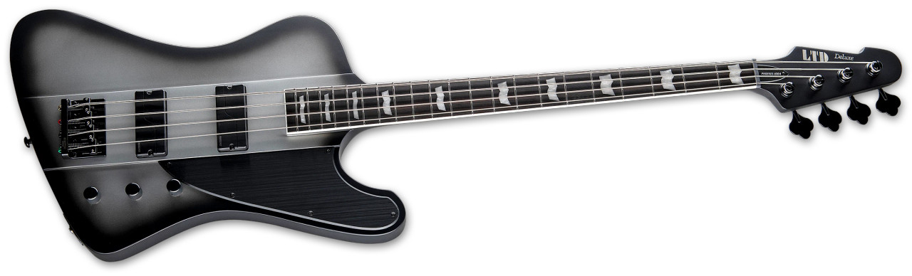 LTD PHOENIX-1004 - Silver Sunburst Satin (LPHX1004SSBS) | Musician Madness