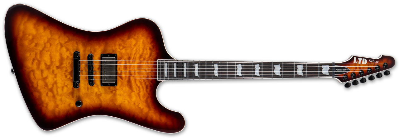 LTD PHOENIX-1001 - Tobacco Sunburst (LPHOENIX1001QMTSB) | Musician Madness