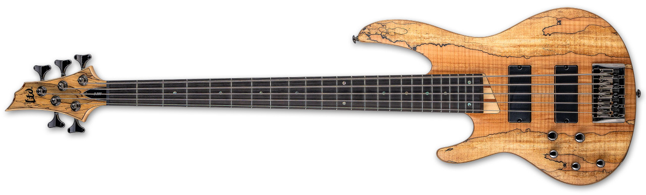 LTD B-205SM Spalted Maple - Natural Satin LH (LB205SMNSLH)