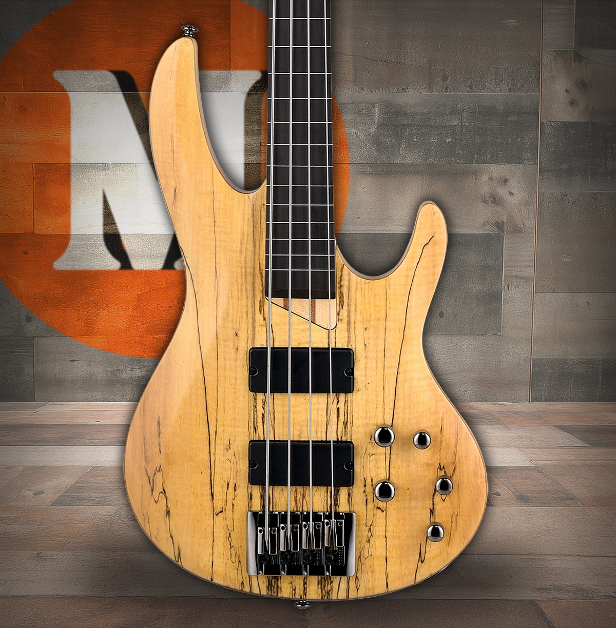 LTD/B-204/SpaltMpl/Fretless/NS (LB204SMFLNS) | Musician Madness