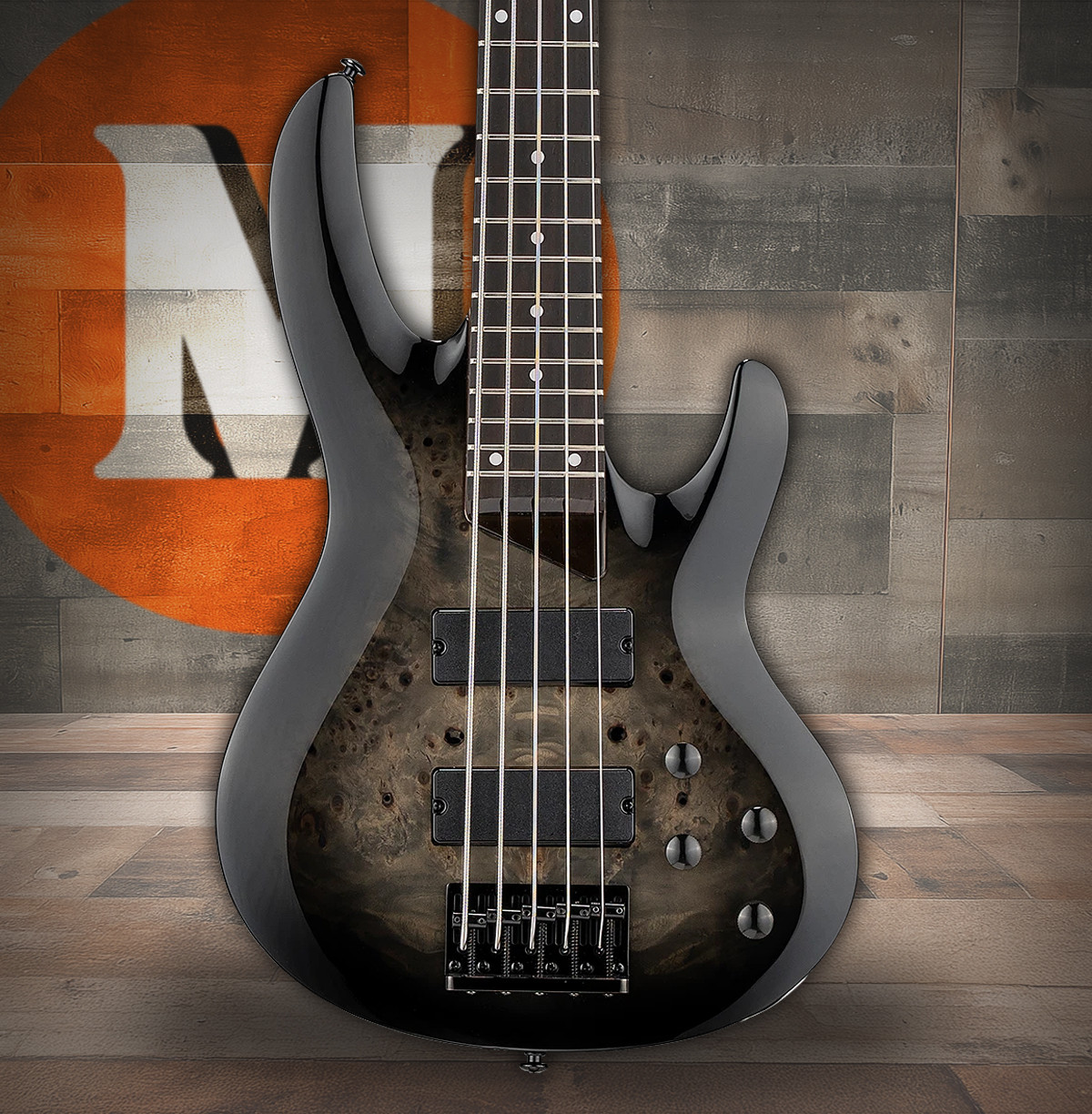 LTD B-205DX - Black Burst (LB205DXBLKB)