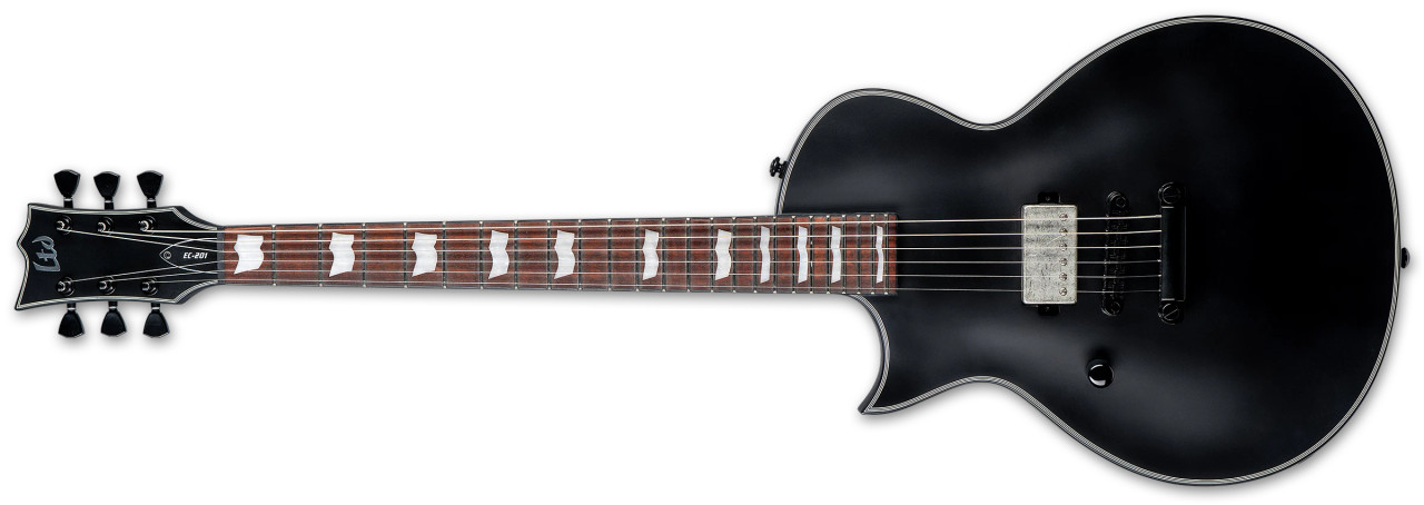 LTD EC-201 - Black Satin LH (LEC201BLKSLH)