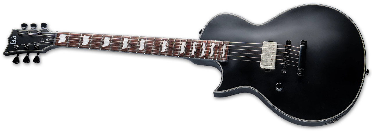 LTD EC-201 - Black Satin LH (LEC201BLKSLH)