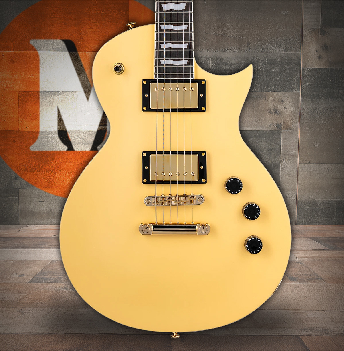 LTD EC-256 - Vintage Gold Satin (LEC256VGS) | Musician Madness