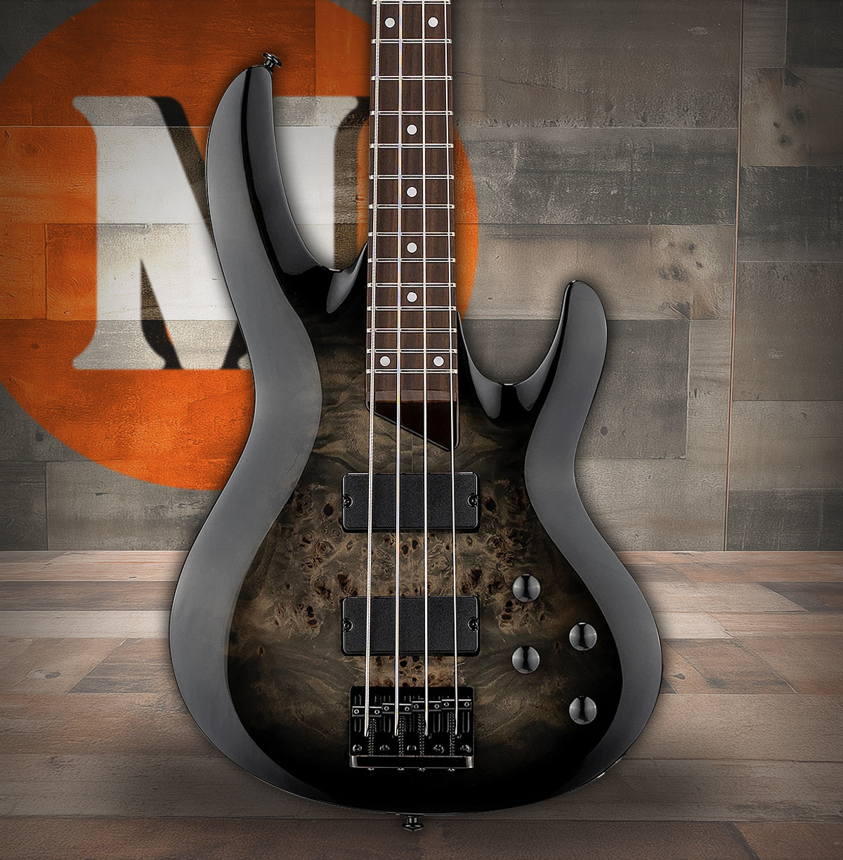 LTD B-204DX - Black Burst (LB204DXBLKB) | Musician Madness