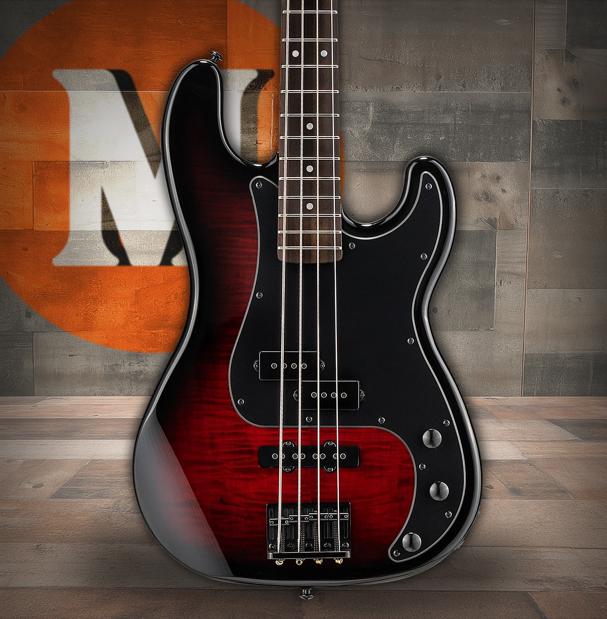 LTD SURVEYOR-204DX - Red Burst (LSURV204DXREDB) | Musician Madness