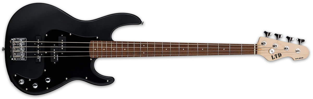 LTD AP-204 - Black Satin (LAP204BLKS) | Musician Madness