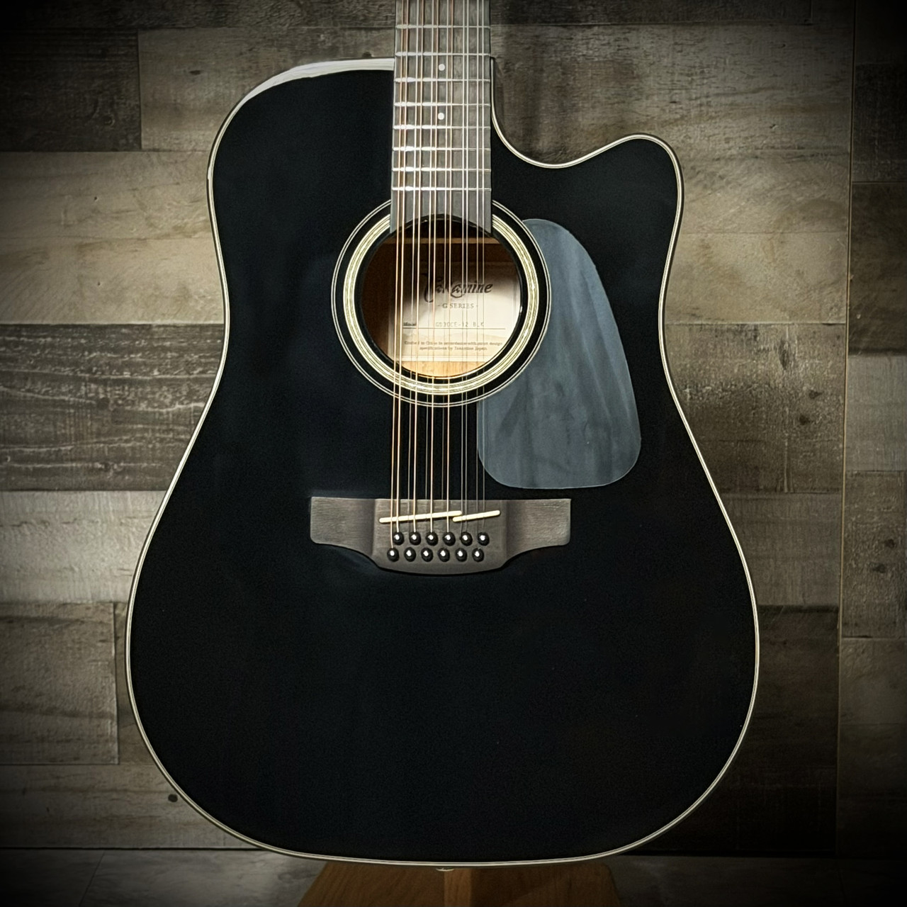 Takamine GD30CE-12 12 String Acoustic Electric Guitar - Gloss Black (TAKGD30CE12BLK) | Musician Madness