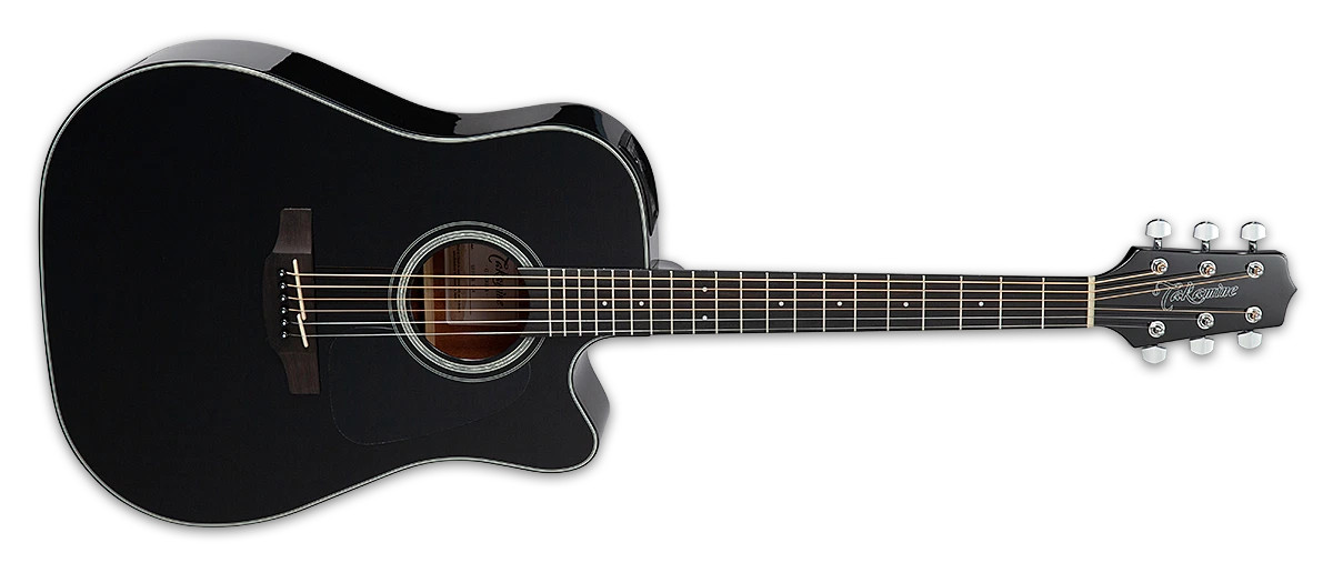 Takamine GD30CE - Gloss Black (TAKGD30CEBLK)