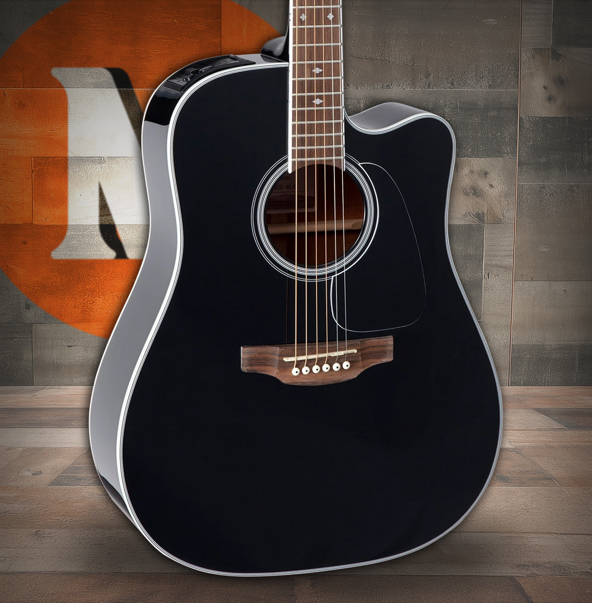 Takamine GD34CE - Gloss Black (TAKGD34CEBLK)